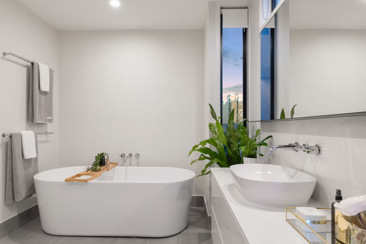 Multifunctional round tub white